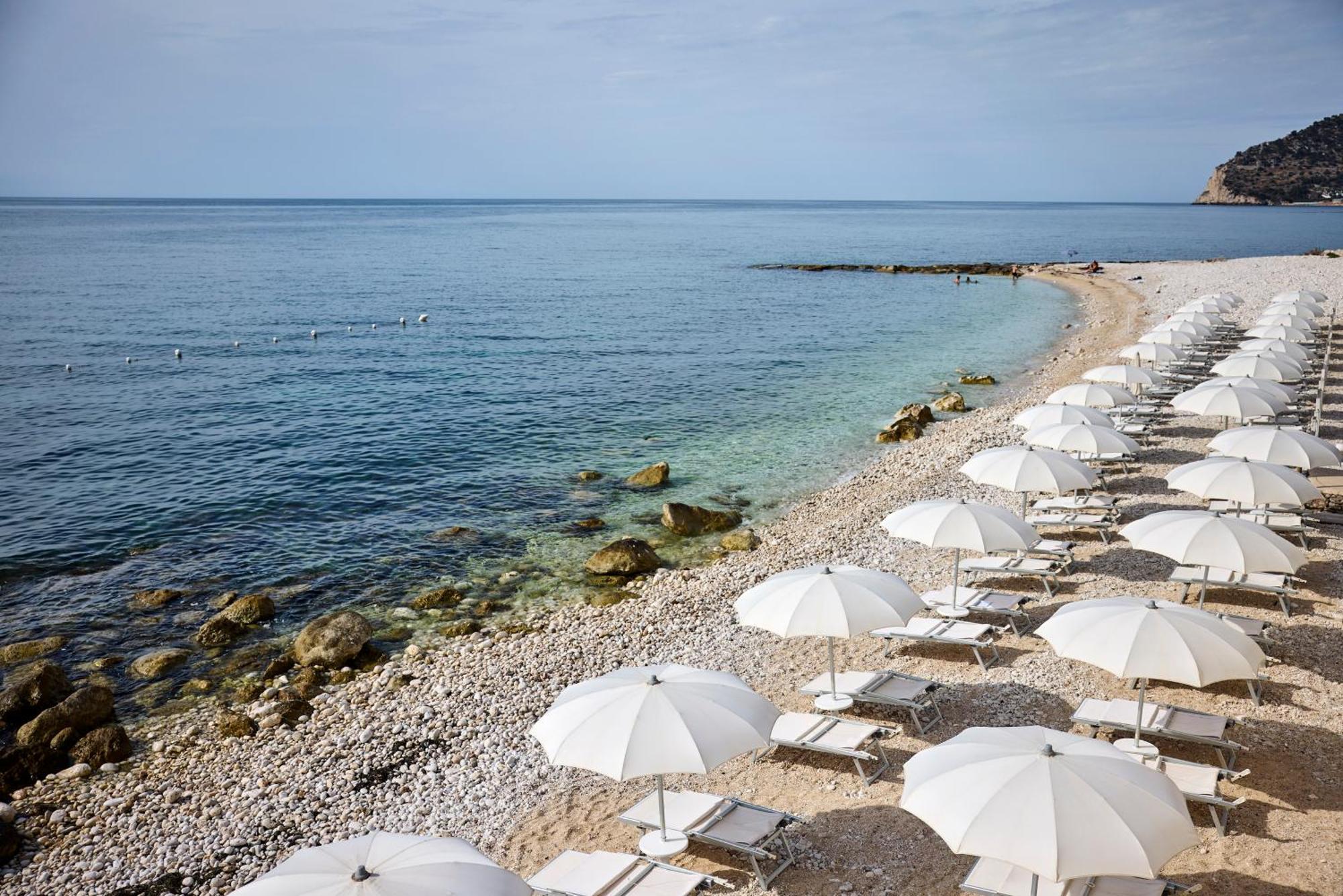 La Casa E Il Mare, Private Bay Hotel Mattinata Exteriör bild